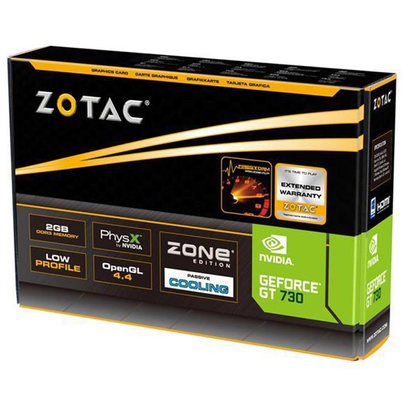 کارت گرافیک زوتک مدل ZOTAC GT 730 2GB