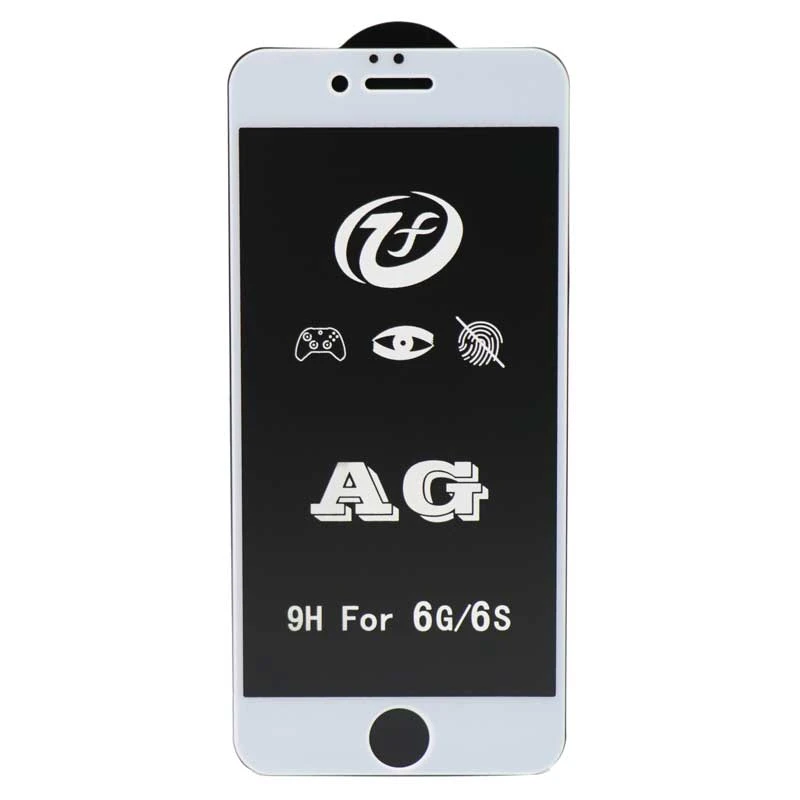 گلس فول تمام صفحه مات iPhone 6/6S سفید