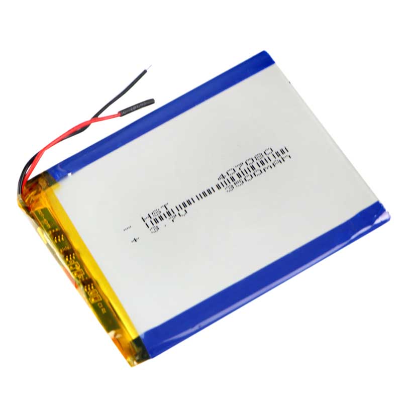 باتری لیتیوم 3500mAh 78*60*4mm 407080