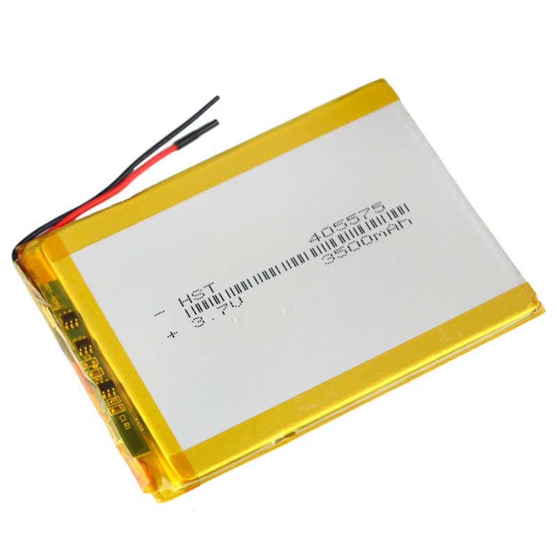 باتری لیتیوم 3500mAh 79*58*4mm 405575