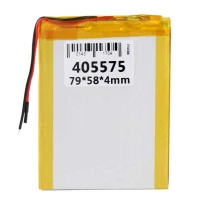 باتری لیتیوم 3500mAh 79*58*4mm 405575