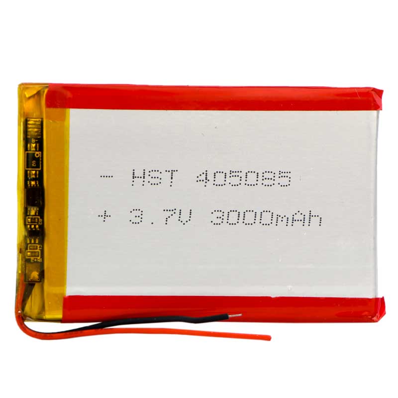 باتری لیتیوم 3000mAh 79*52*5mm 405085