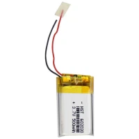 باتری لیتیوم هدست 500mAh 20*31*3mm 602030