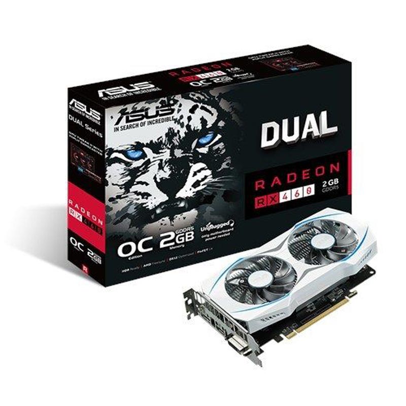 کارت گرافیک ASUS DUAL RX460 O2G GDDR5