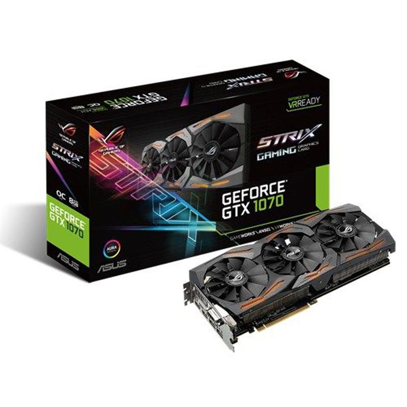 کارت گرافیک ASUS ROG STRIX GTX1070 O8G GDDR5