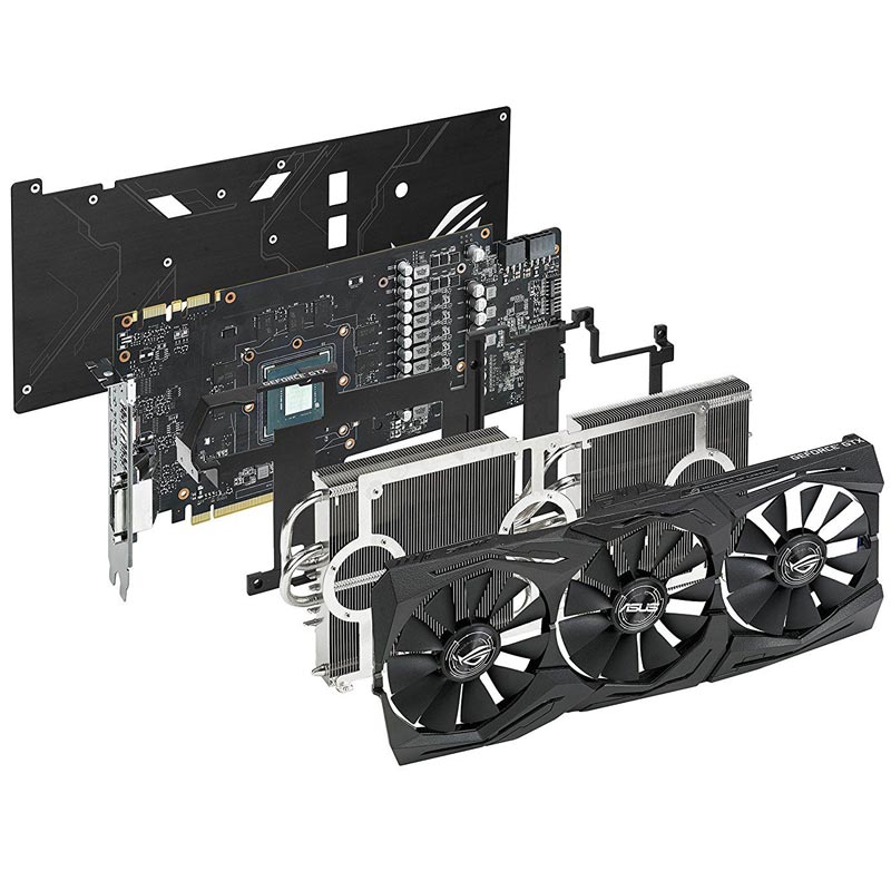 کارت گرافیک ASUS ROG STRIX GTX1080 O8G GDDR5X
