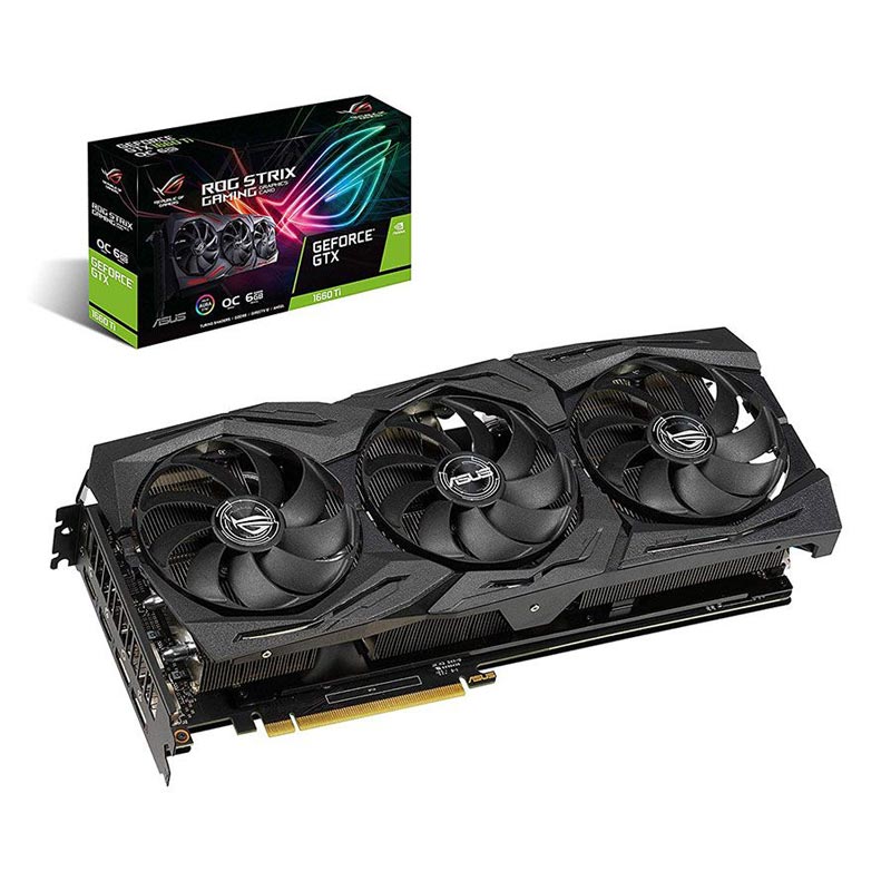 کارت گرافیک ASUS ROG STRIX GTX1660TI A6G GDDR6