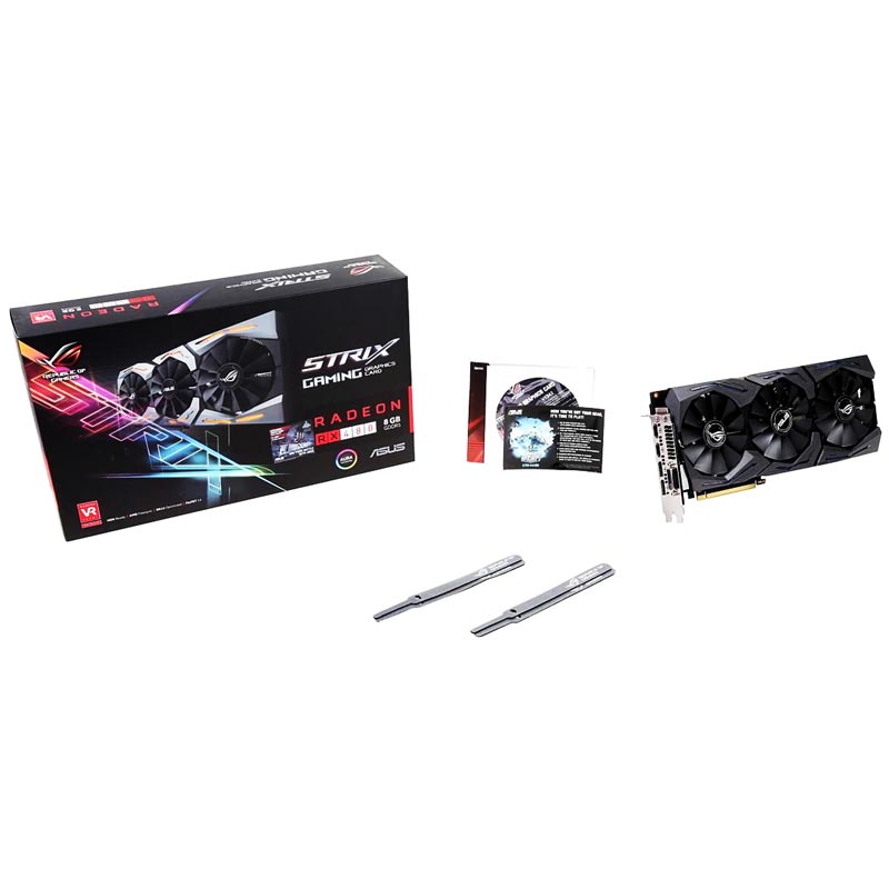 کارت گرافیک ASUS ROG STRIX RX480 O8G GDDR5
