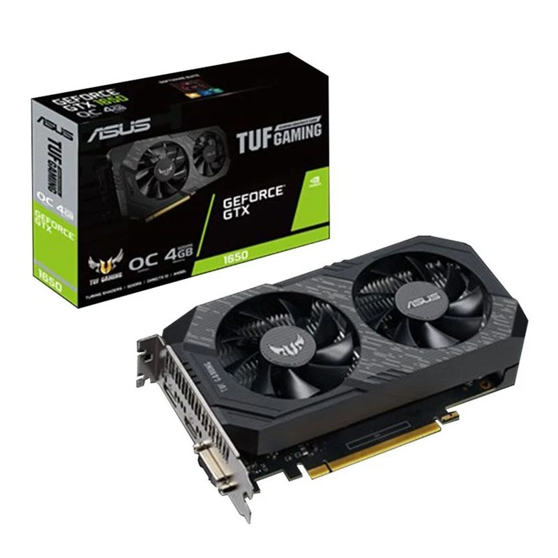 کارت گرافیک ASUS TUF GTX1650 O4G GDDR5