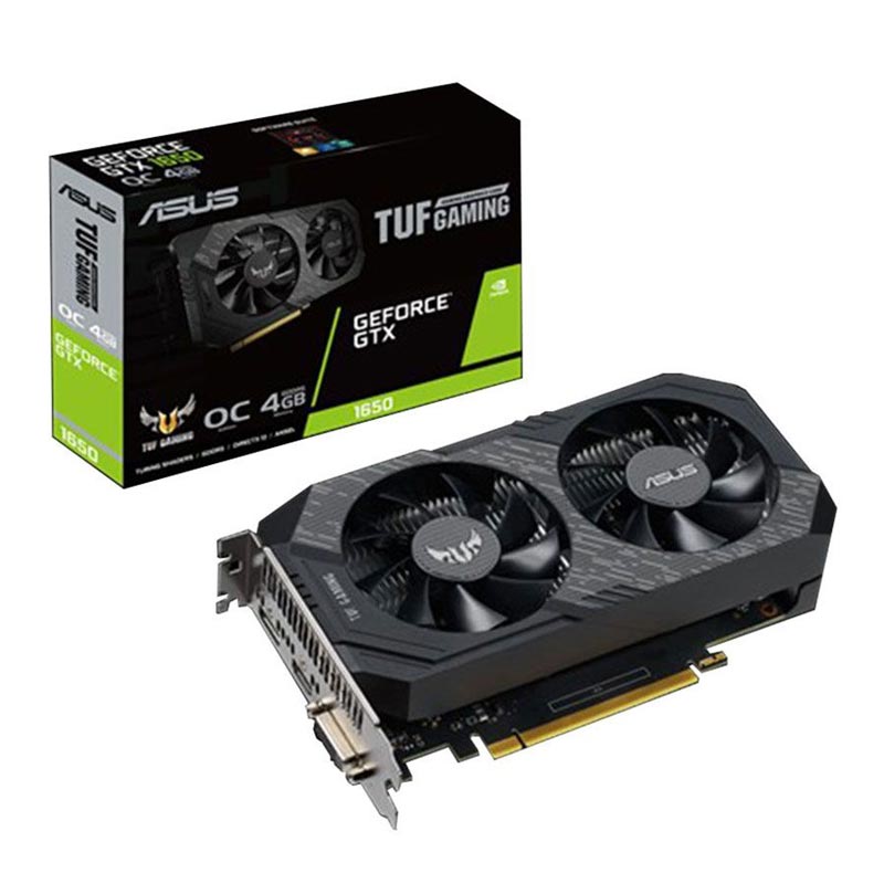 کارت گرافیک ASUS TUF GTX1650 O4G GDDR5