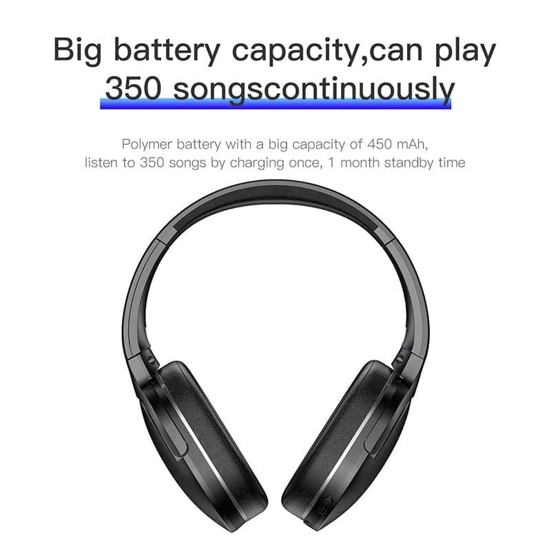 هدفون بلوتوثی Baseus Encok D02 مشکی