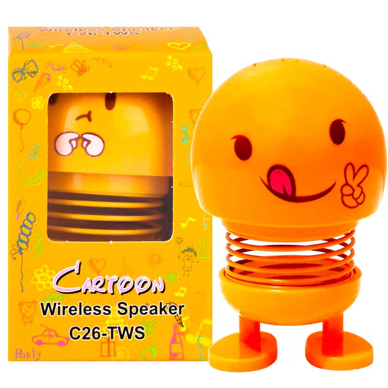 اسپیکر بلوتوثی ایموجی فنری C26-TWS