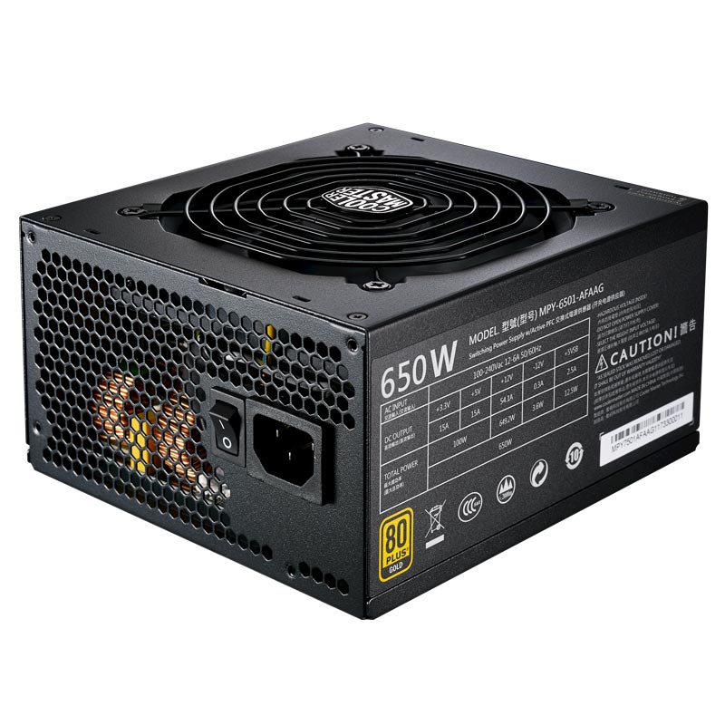 پاور ماژولار 650 وات کولر مستر Cooler Master MWE Gold