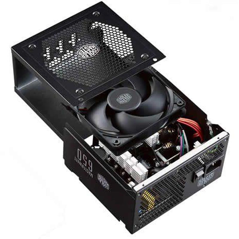 پاور نیمه ماژولار 650 وات کولر مستر Cooler Master Masterwatt Bronze