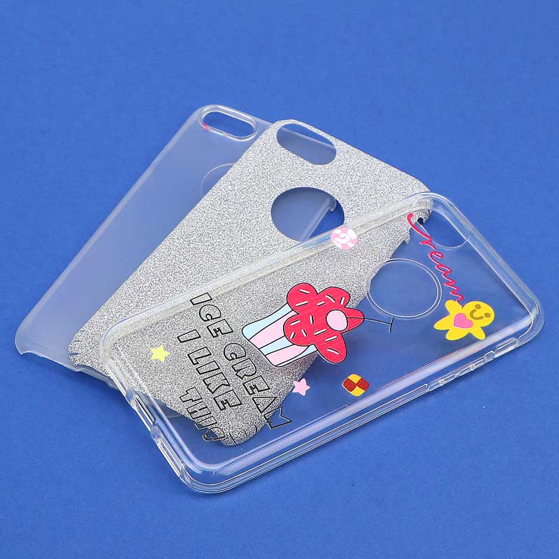 قاب اکلیلی فانتزی نقره ای iPhone 7/8 کد1