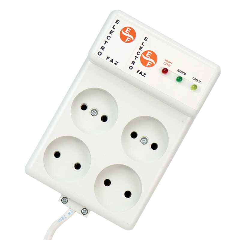 محافظ برق 4 خانه کامپیوتر الکتروفاز با کابل 3 متری Electro Faz 4002