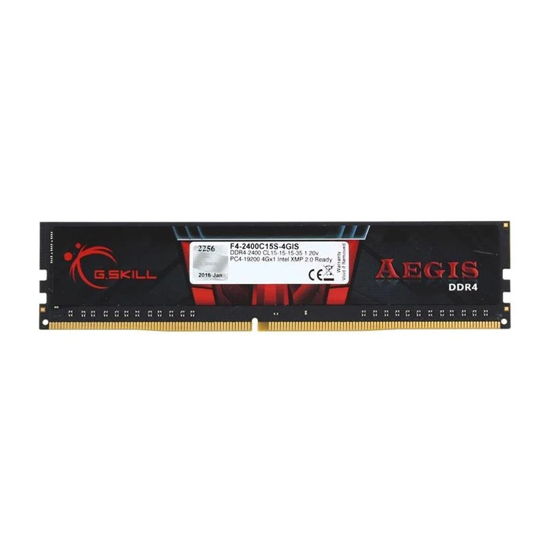 رم کامپیوتر G.SKILL AEGIS DDR4 4GB 2400MHz CL17 Single