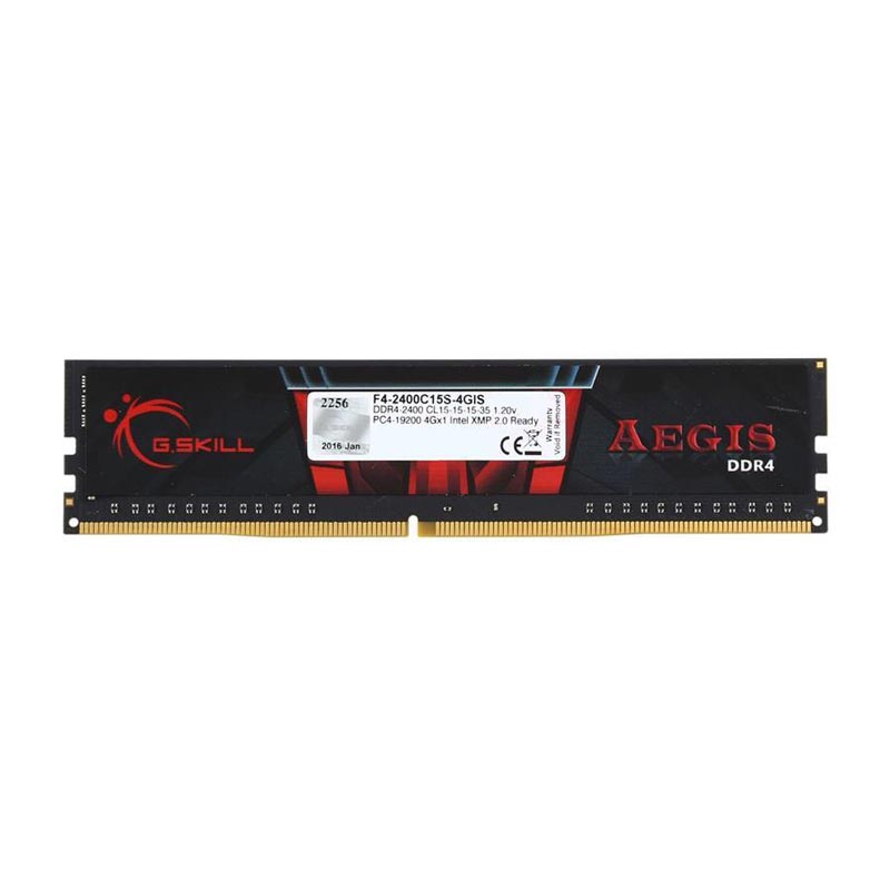 رم کامپیوتر G.SKILL AEGIS DDR4 4GB 2400MHz CL17 Single