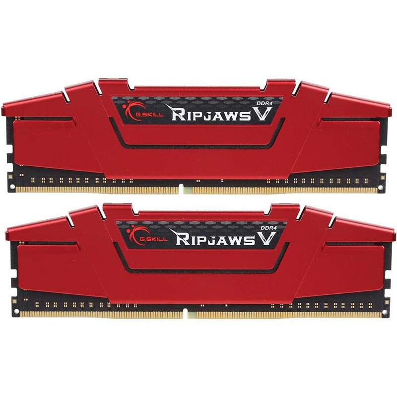 رم کامپیوتر G.SKILL RipjawsV DDR4 32GB 2400MHz CL15 Dual