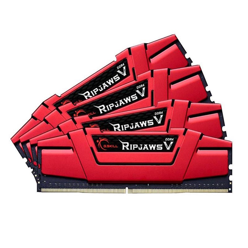 رم کامپیوتر G.SKILL RipjawsV DDR4 32GB 2400MHz CL15 Quad