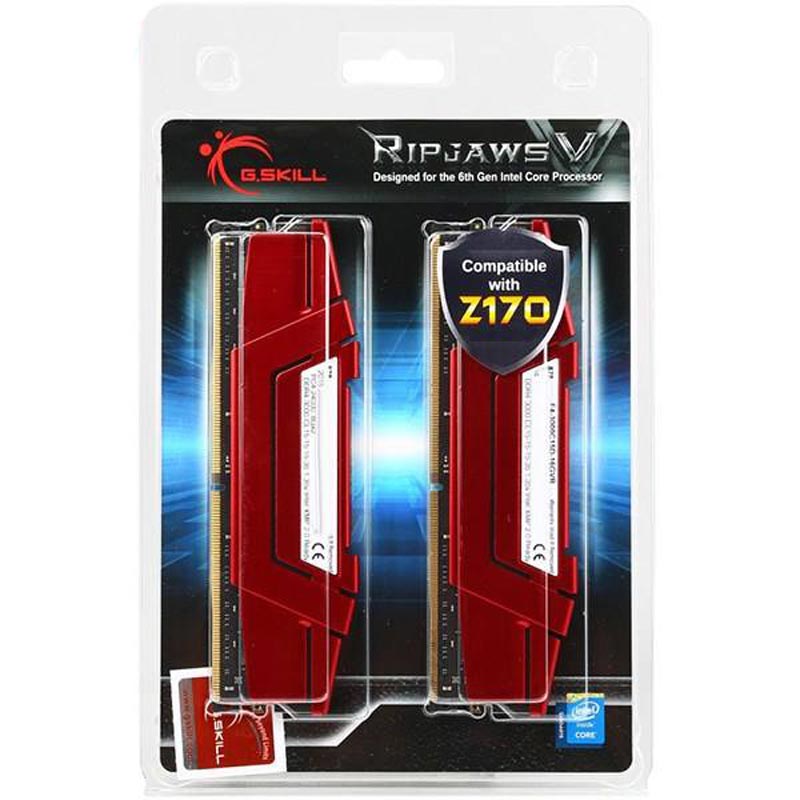 رم کامپیوتر G.SKILL RipjawsV DDR4 8GB 2400MHz CL15 Dual