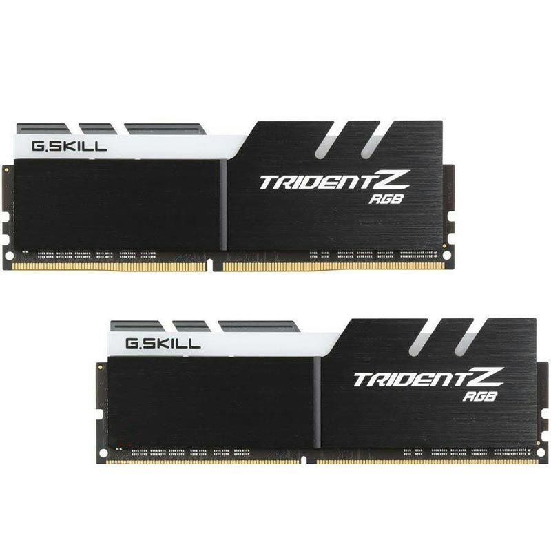 رم کامپیوتر G.SKILL Trident Z RGB DDR4 16GB 2400MHz CL15 Dual