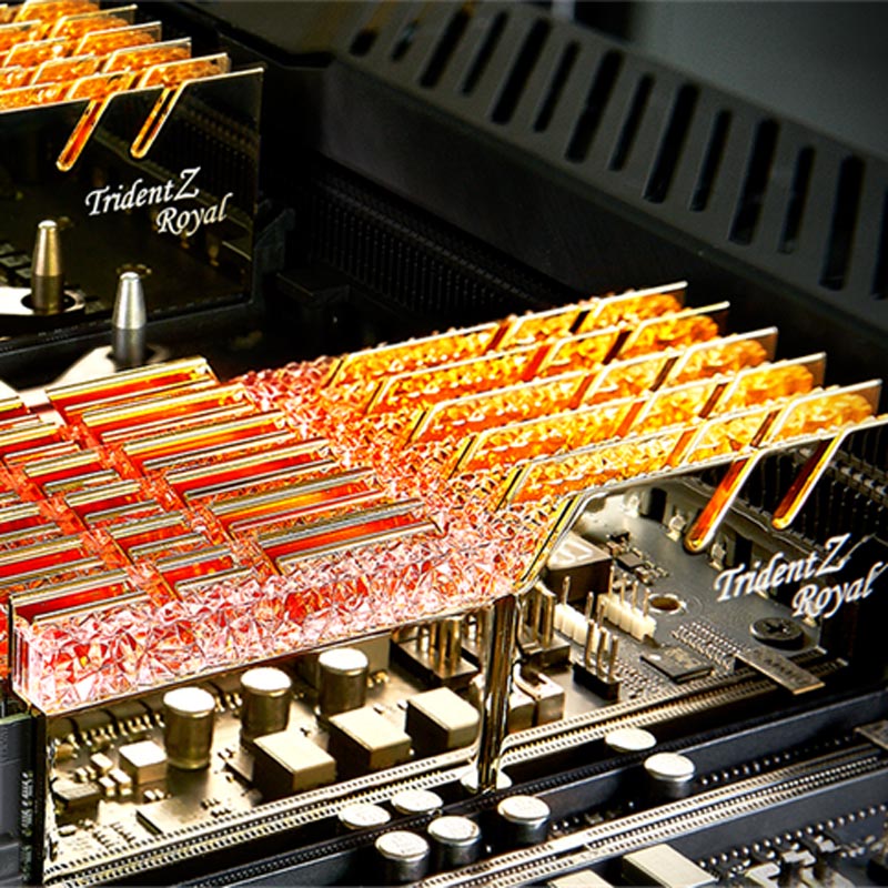 رم کامپیوتر G.SKILL TridentZ RG DDR4 32GB 3200MHz CL16 Dual