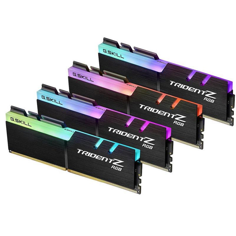 رم کامپیوتر G.SKILL TridentZ RGB DDR4 32GB 2400MHz CL15 Quad