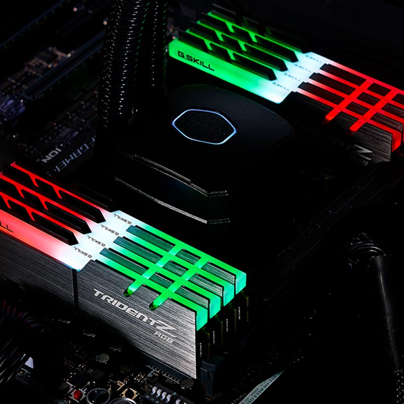 رم کامپیوتر G.SKILL TridentZ RGB DDR4 64GB 2400MHz CL15 Octa