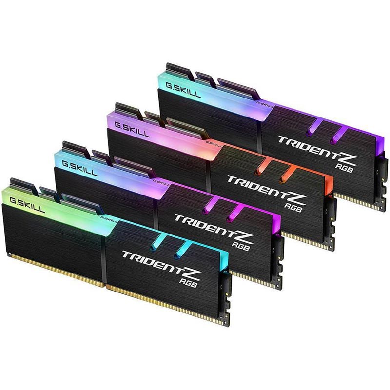 رم کامپیوتر G.SKILL TridentZ RGB DDR4 64GB 2400MHz CL15 Quad