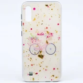 قاب ماربل فانتزی طلایی iPhone 11 کد7