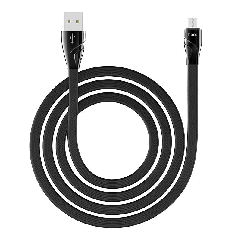 کابل میکرو یو اس بی هوکو Hoco U57 Twisting 1.2m (گارانتی 6 ماهه)