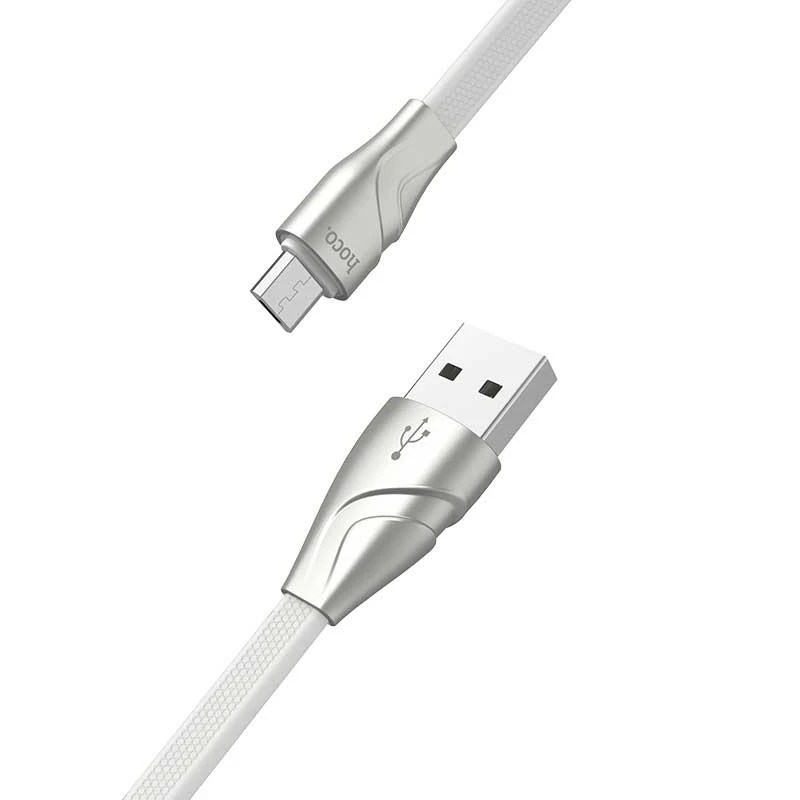 کابل میکرو یو اس بی هوکو Hoco U57 Twisting 1.2m (گارانتی 6 ماهه)