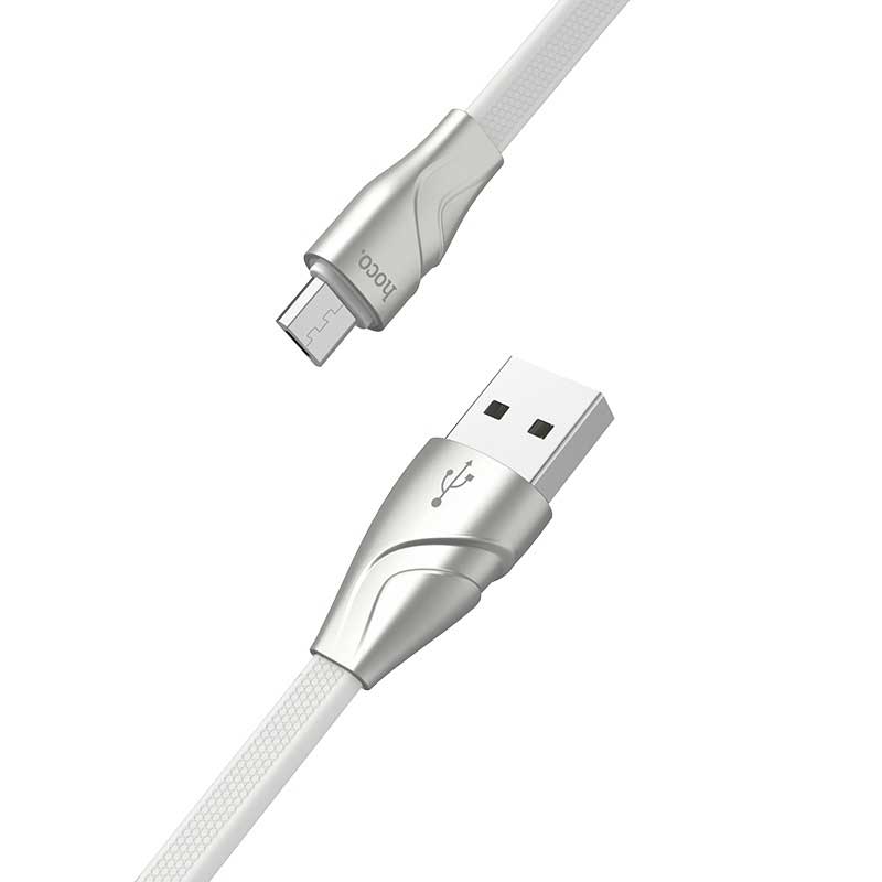 کابل میکرو یو اس بی هوکو Hoco U57 Twisting 1.2m (گارانتی 6 ماهه)