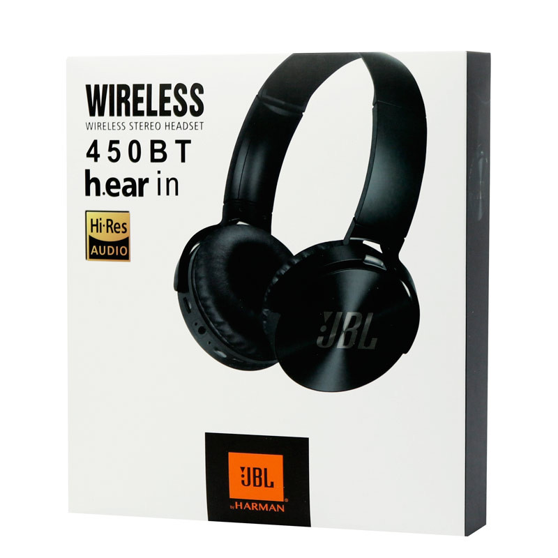 هدفون بلوتوثی و رم خور JBL 450BT