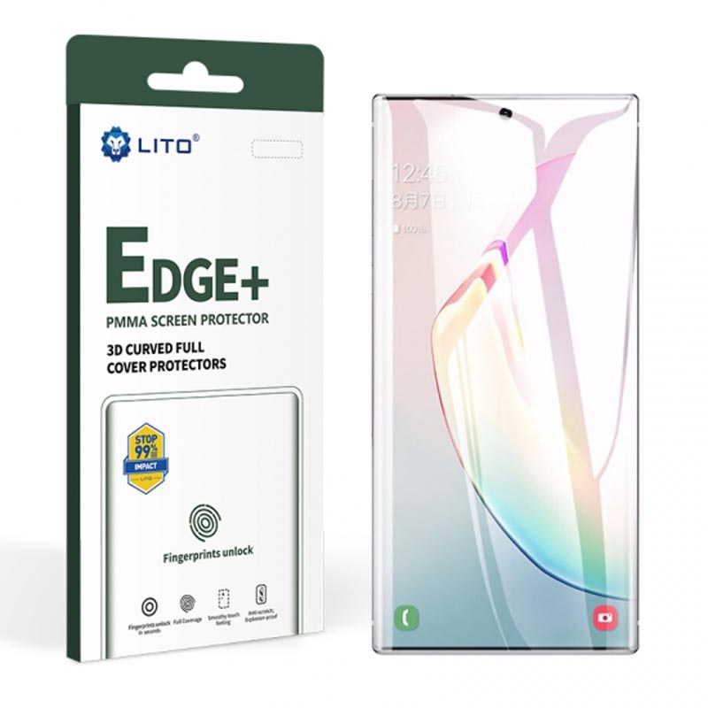 محافظ صفحه نمایش +Edge لیتو +Samsung Note 10