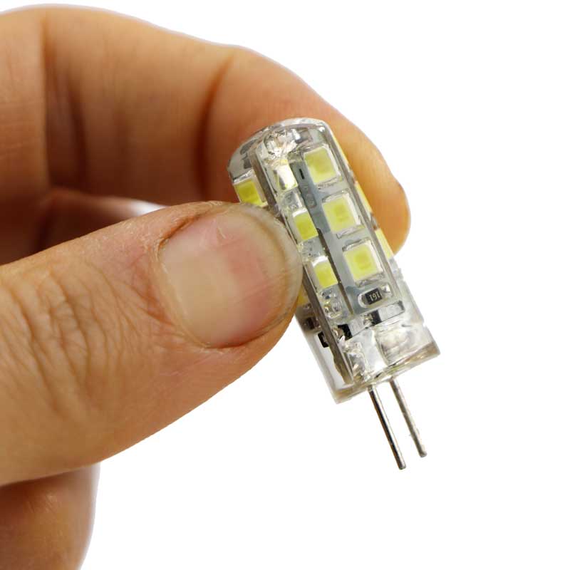 لامپ سوزنی نیکاتل 12V مهتابی پایه G4