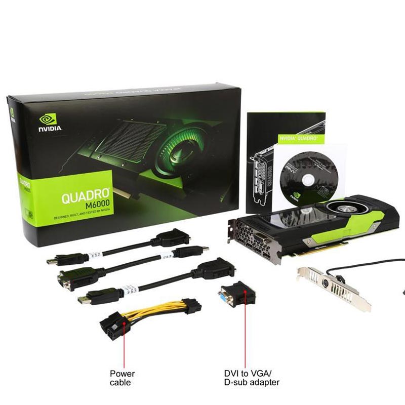 کارت گرافیک PNY Nvidia Quadro M6000 24GB GDDR5