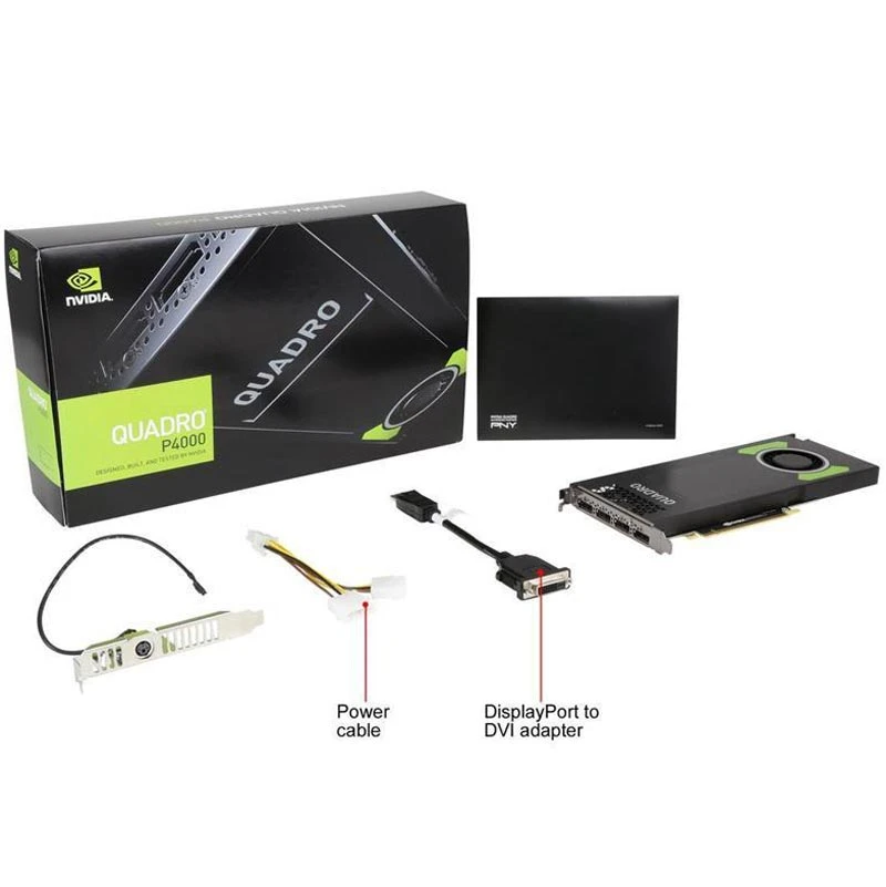 کارت گرافیک PNY Nvidia Quadro P4000 8GB GDDR5