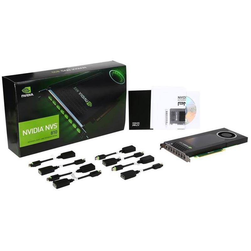 کارت گرافیک PNY VCNVS810DP-PB NVS 810 4GB 128-bit DDR3