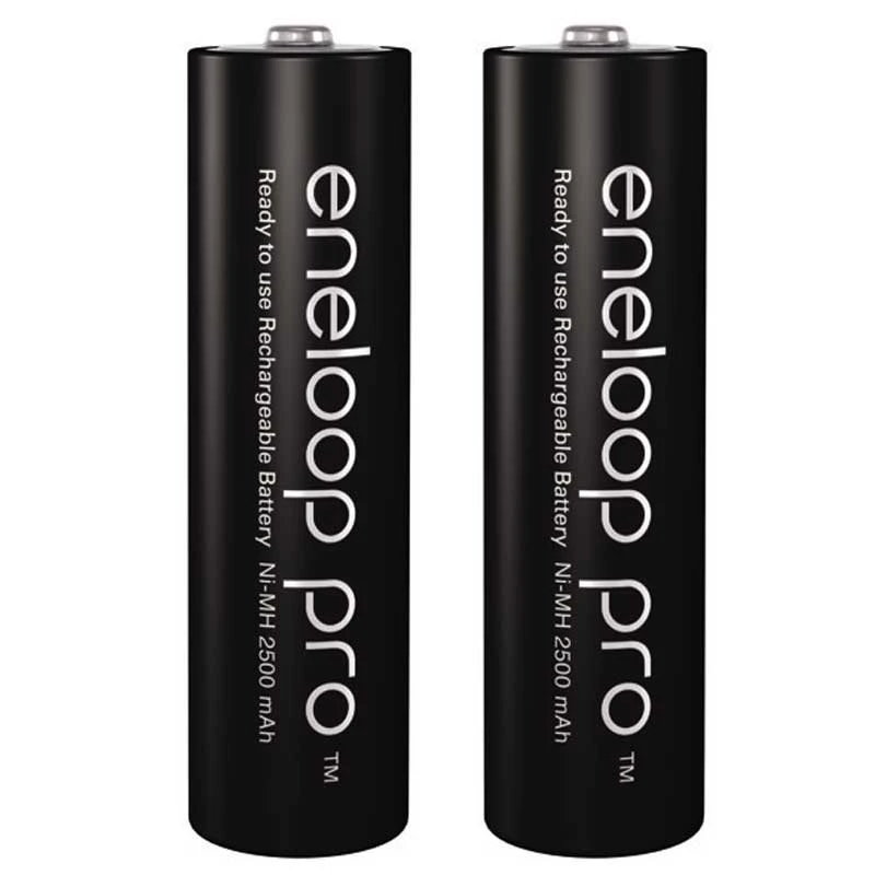 باتری دوتایی قلمی شارژی Panasonic Eneloop BK-3HCDE AA 2500mAh
