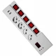 محافظ دیجیتال USB دار پارت الکتریک با کابل 5 متری مدل PE5205