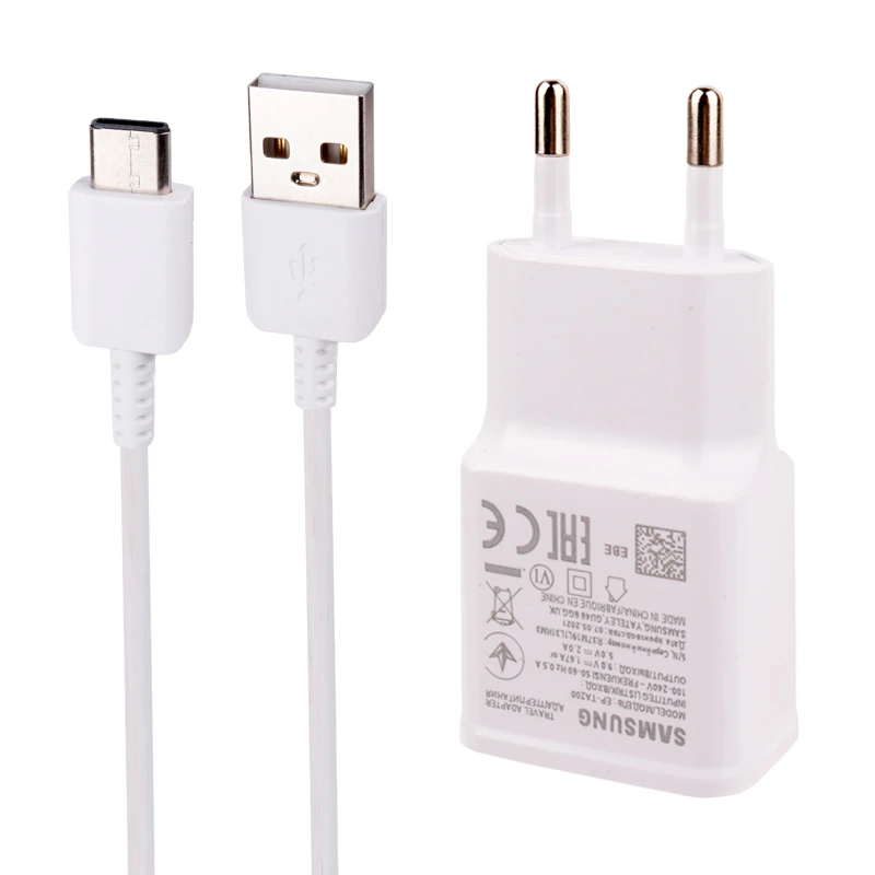 شارژر دیواری Samsung S10 EP-S10EWE + کابل تایپ سی
