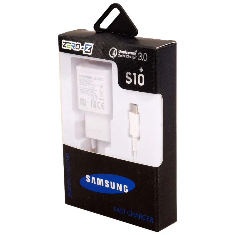 شارژر دیواری Samsung S10 EP-S10EWE + کابل تایپ سی