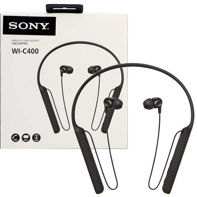 هندزفری بلوتوثی و رم خور دورگردنی Sony WI-C400