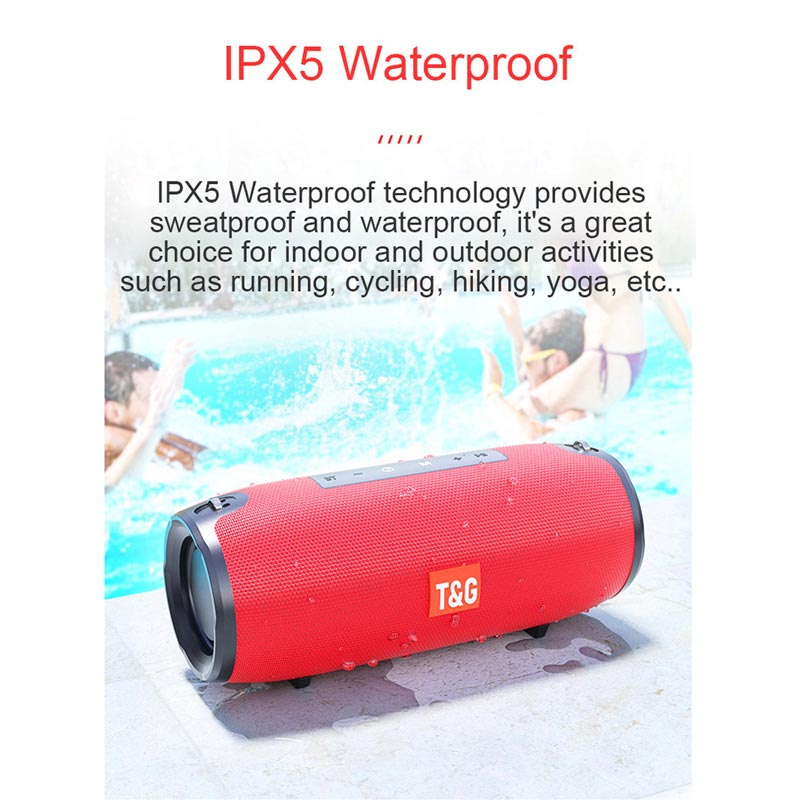 اسپیکر بلوتوثی رم و فلش خور T&G TG-125