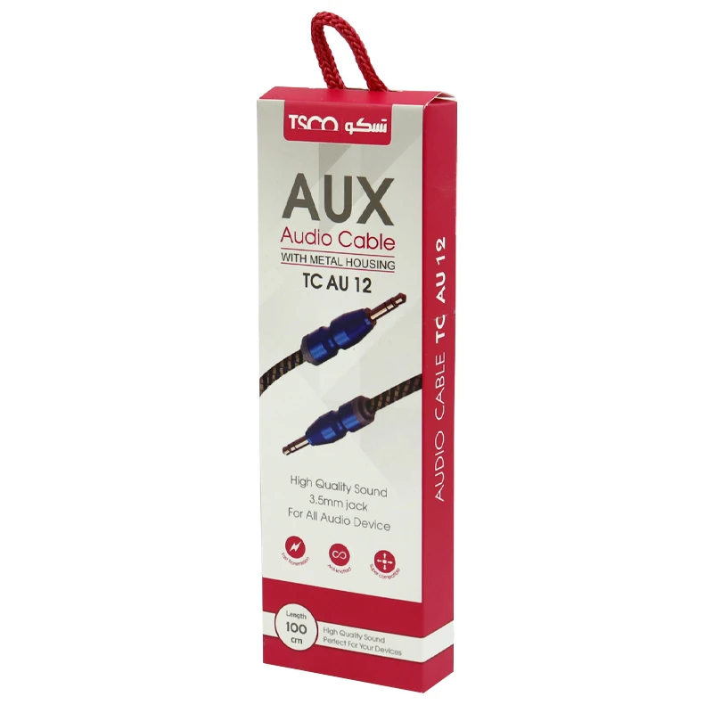 کابل AUX کنفی تسکو TC AU12 طول 1 متر