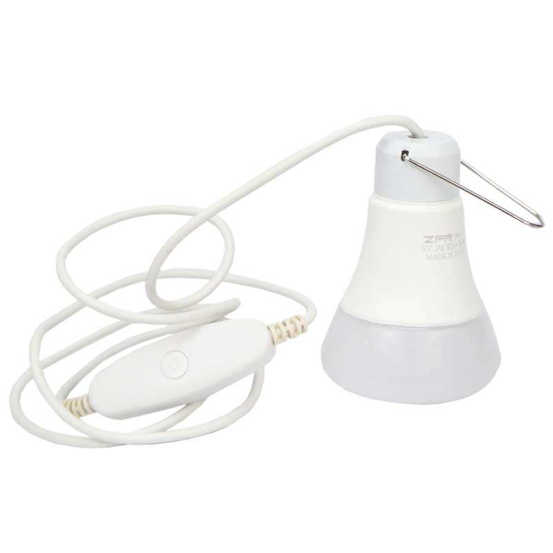 لامپ ZFR USB 3W کلید دار