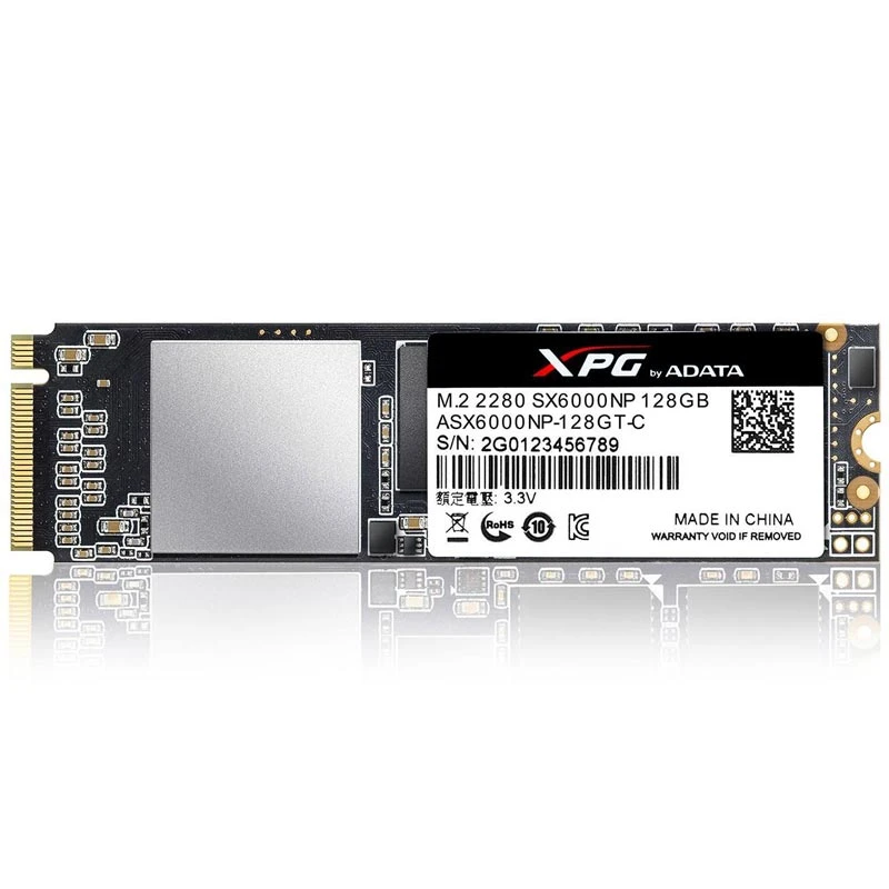 حافظه SSD ای دیتا ADATA XPG SX6000 128GB M.2