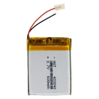 باتری لیتیوم 600mAh 39*30*4mm 403040